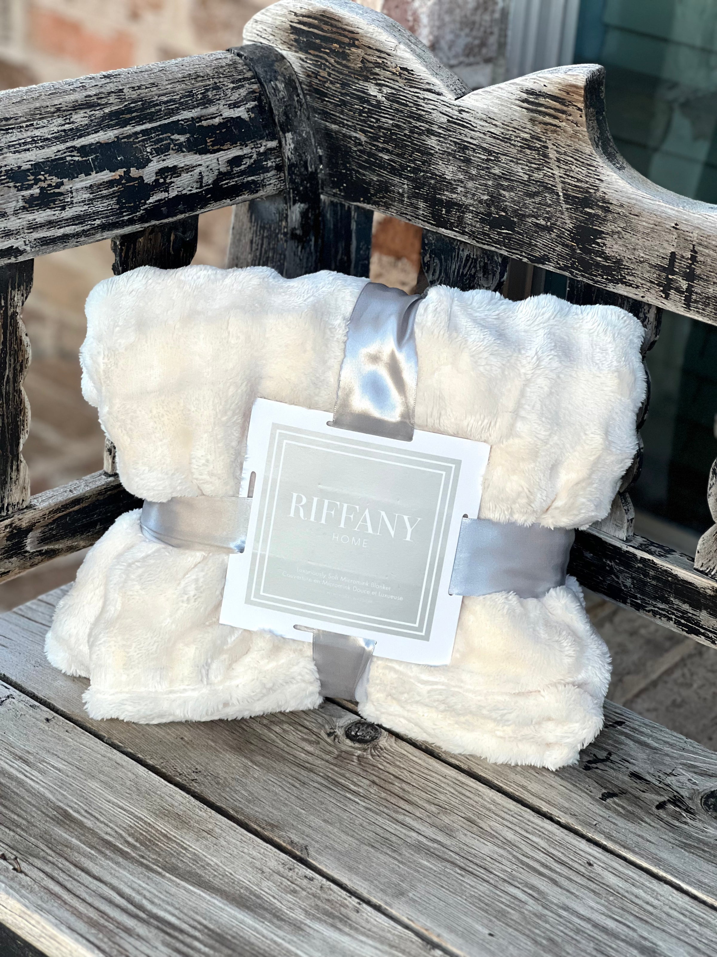 Cream Fleece Blanket