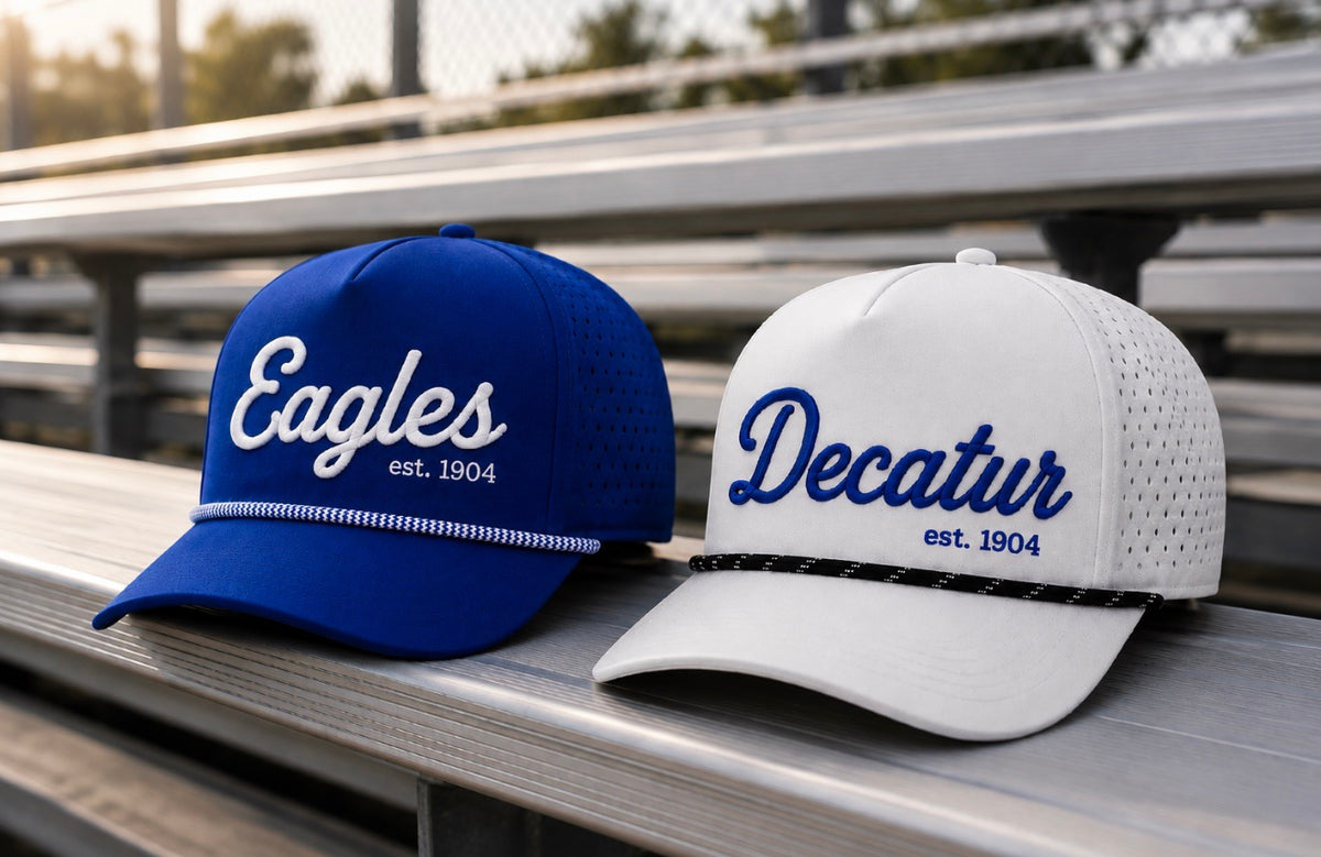 Decatur Embroidered Performance Rope Hats