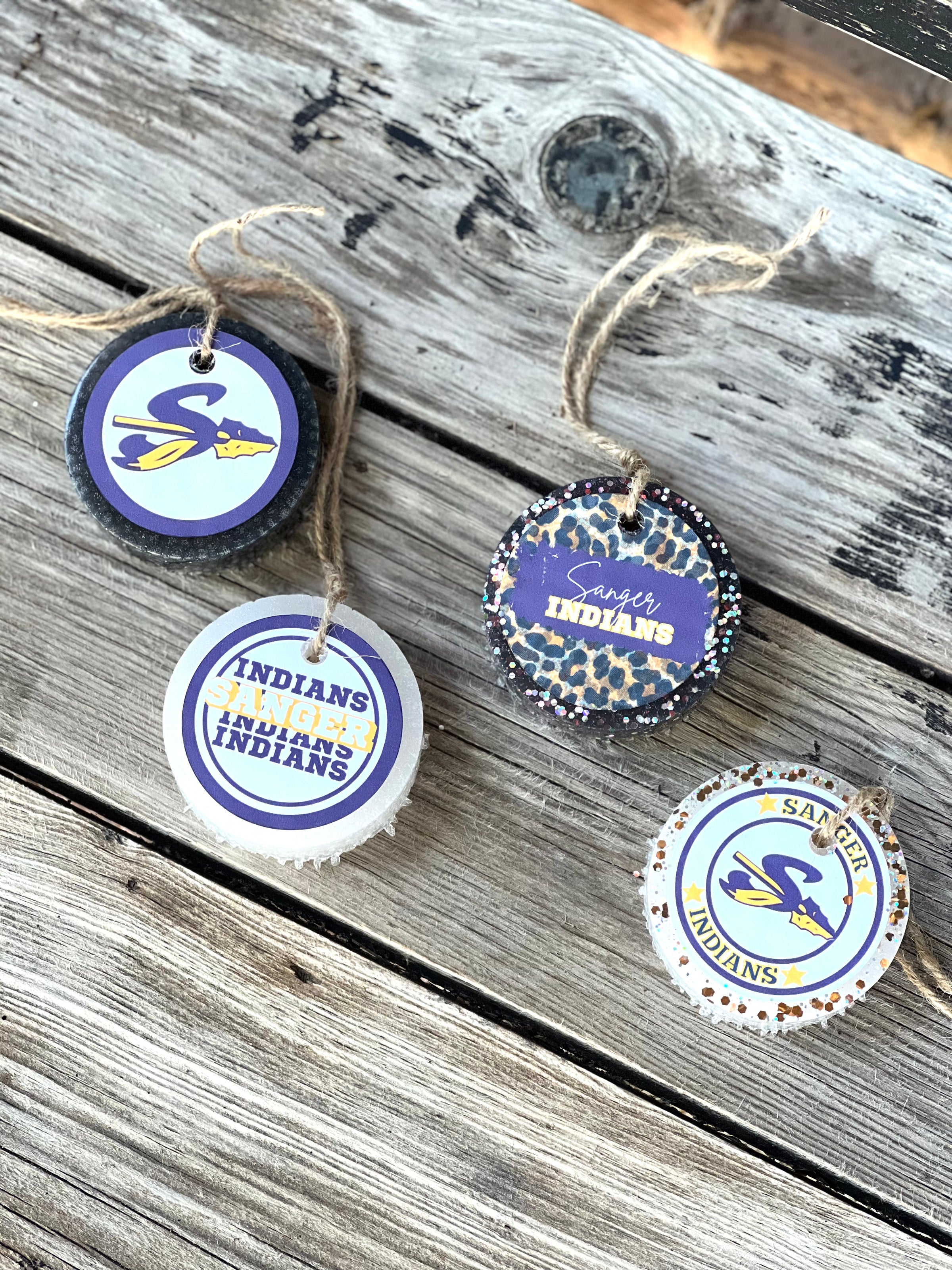 Sanger Indians Spirit Car Fresheners