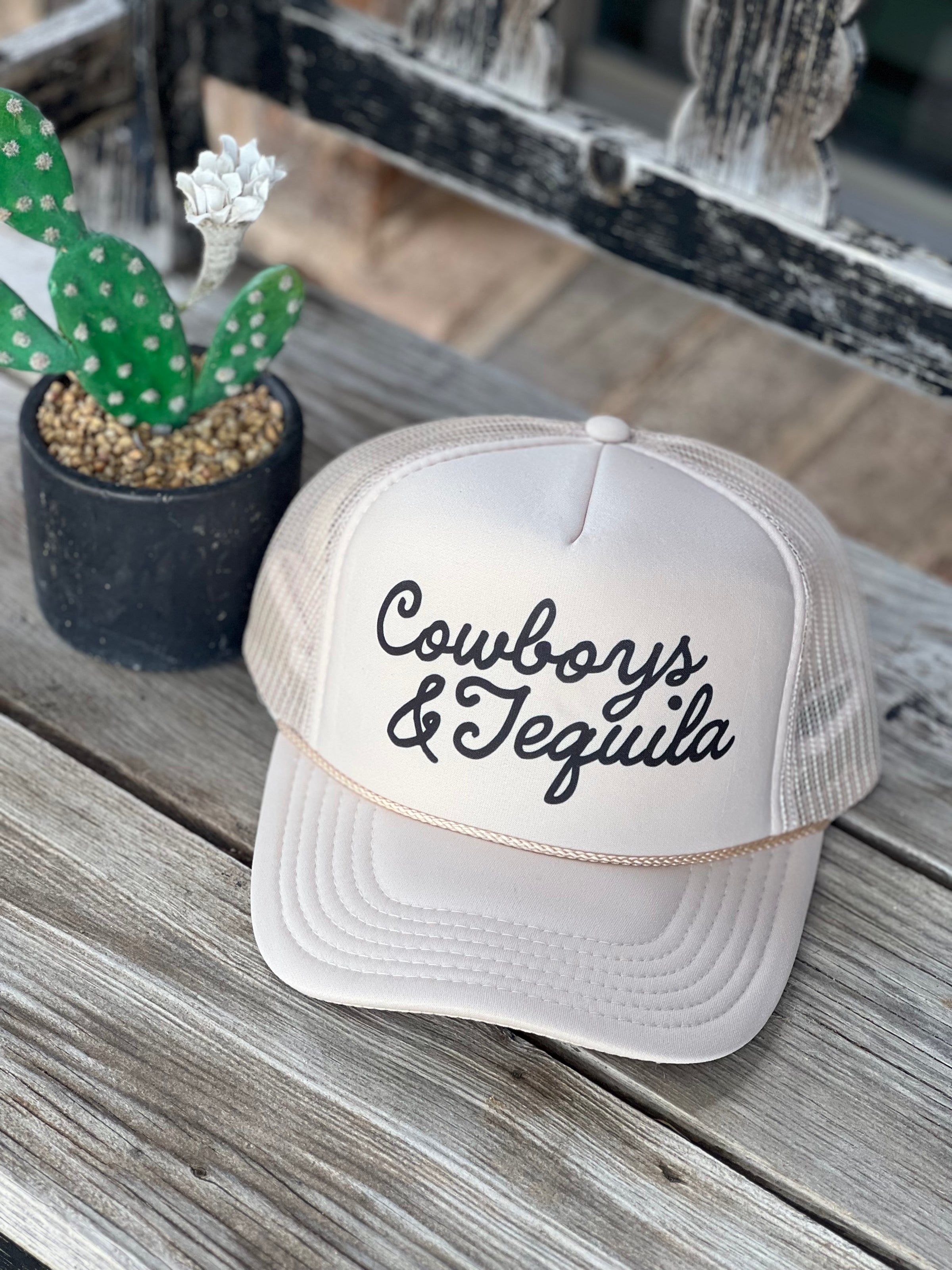 Cowboys & Tequila Dust Foam Hat