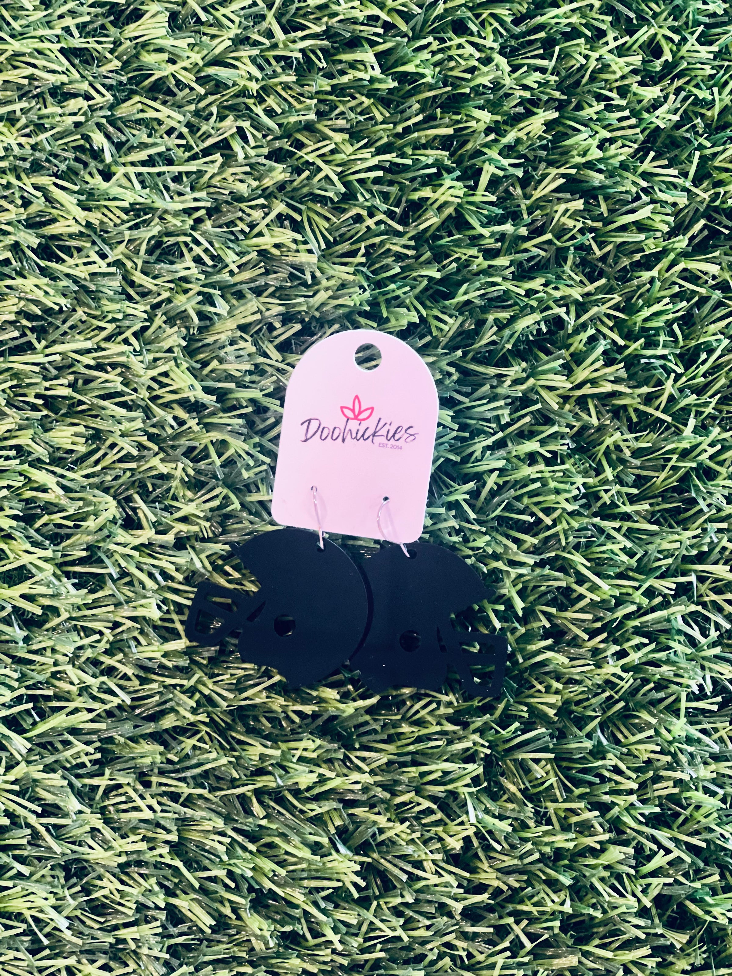 Black 1.5” Acrylic Helmets