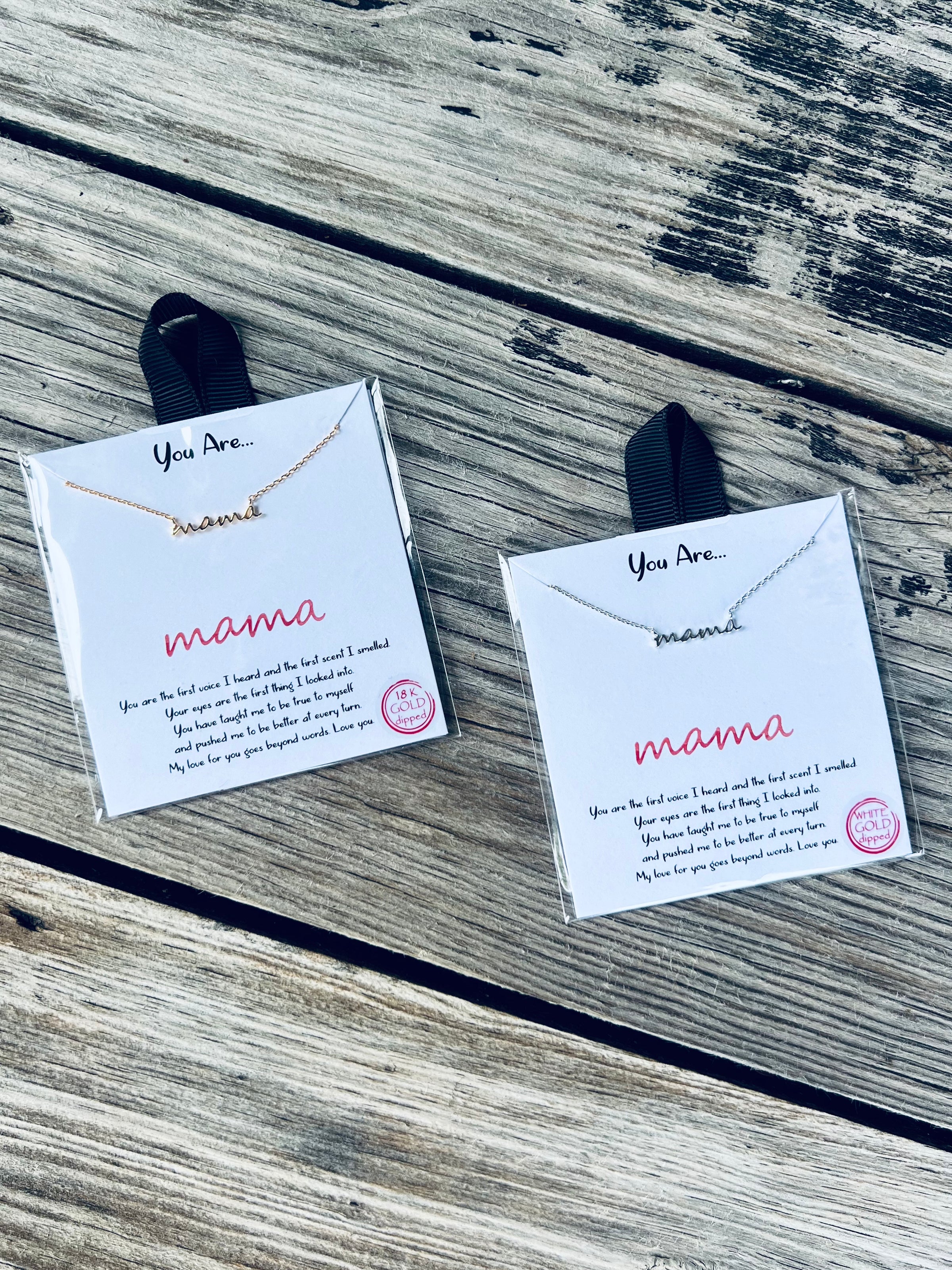 You Are Mama Peekaboo Necklace