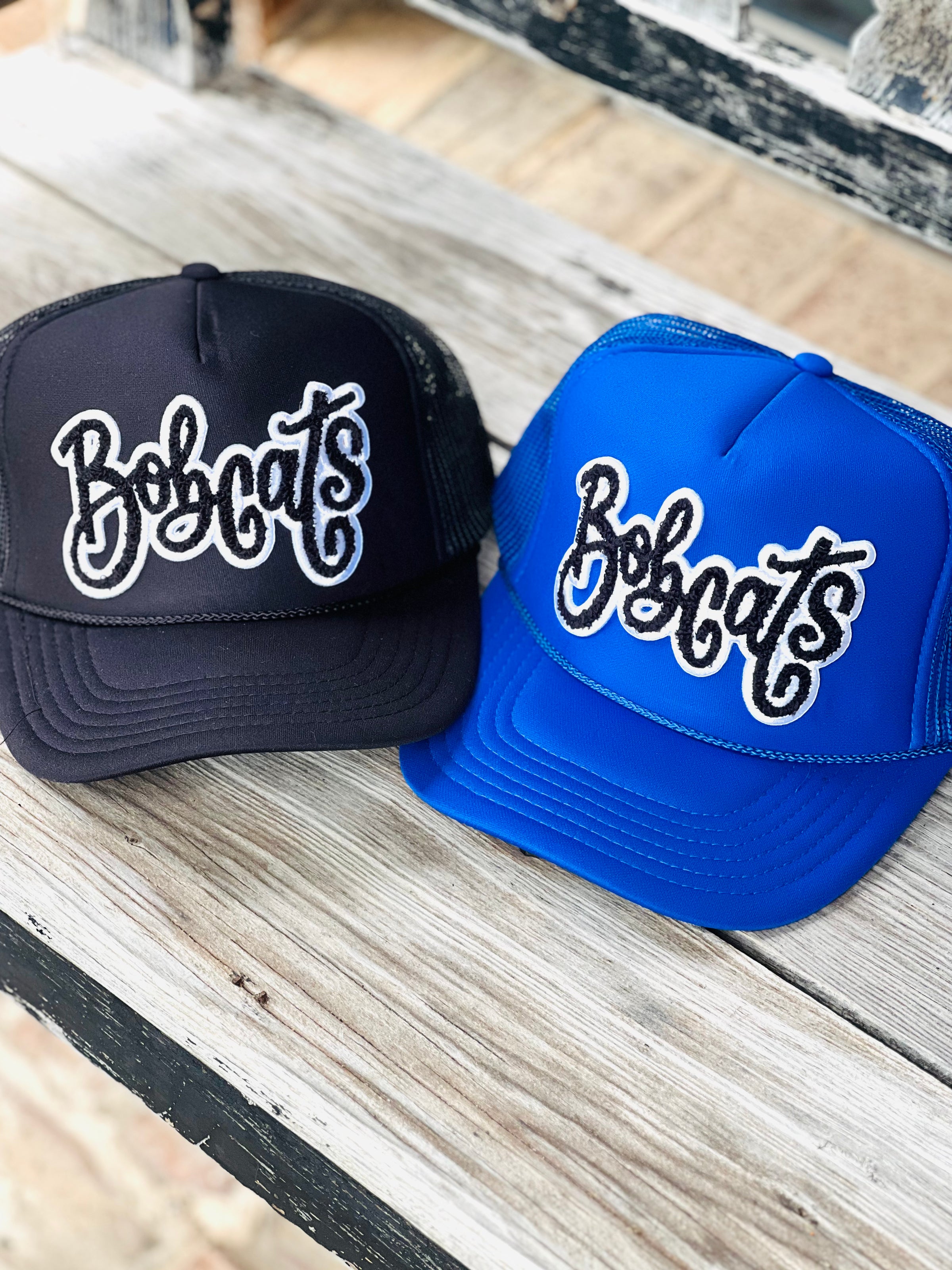 Bobcats Chenille Patch Hat
