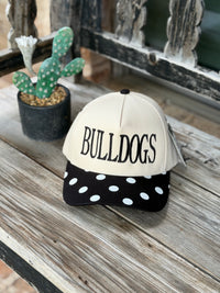 Bulldogs Big Polka Dot Hat