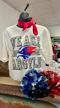 We are Argyle RedHawks Camo Tee