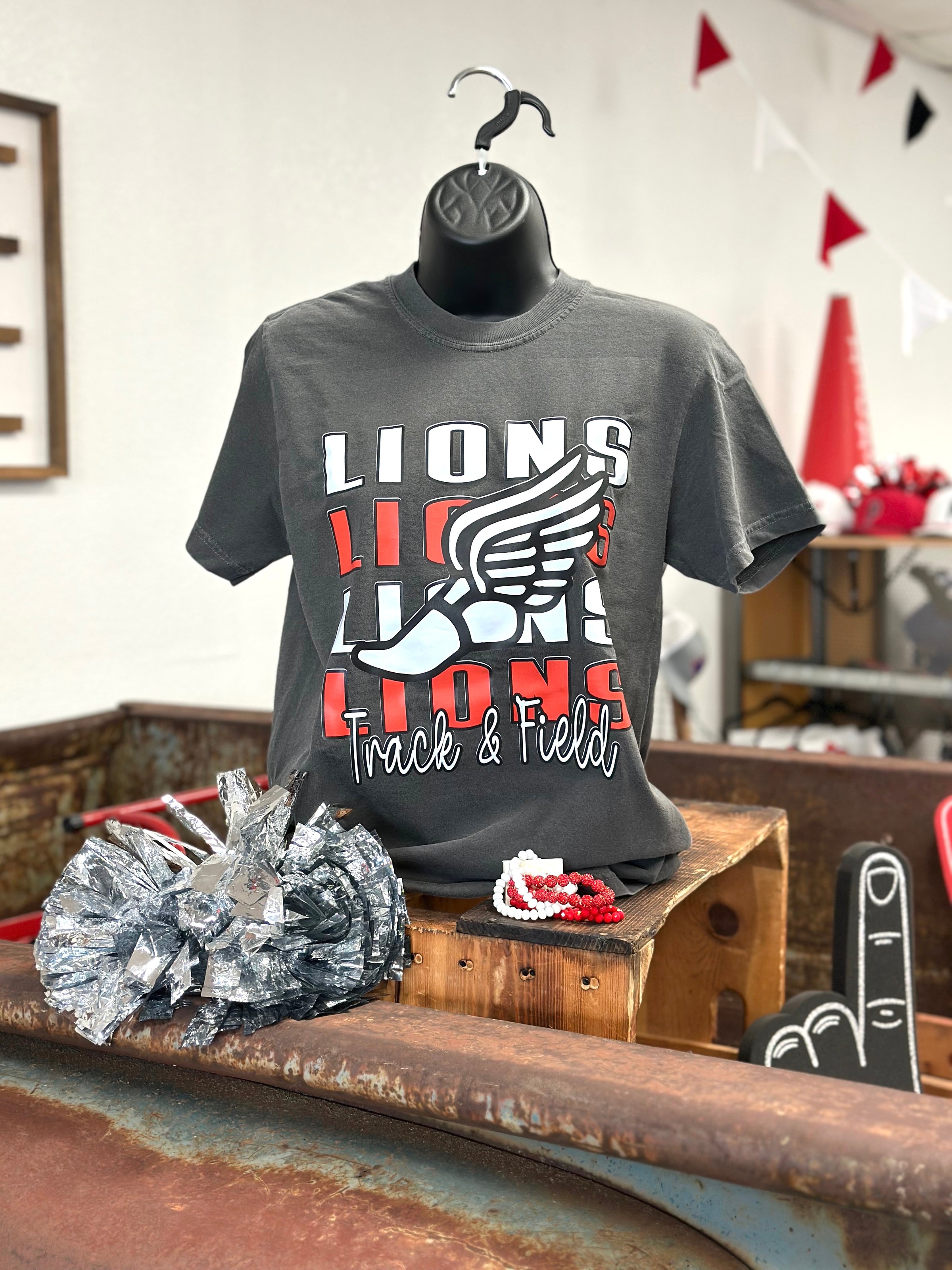 Lions Repeat Track Tee