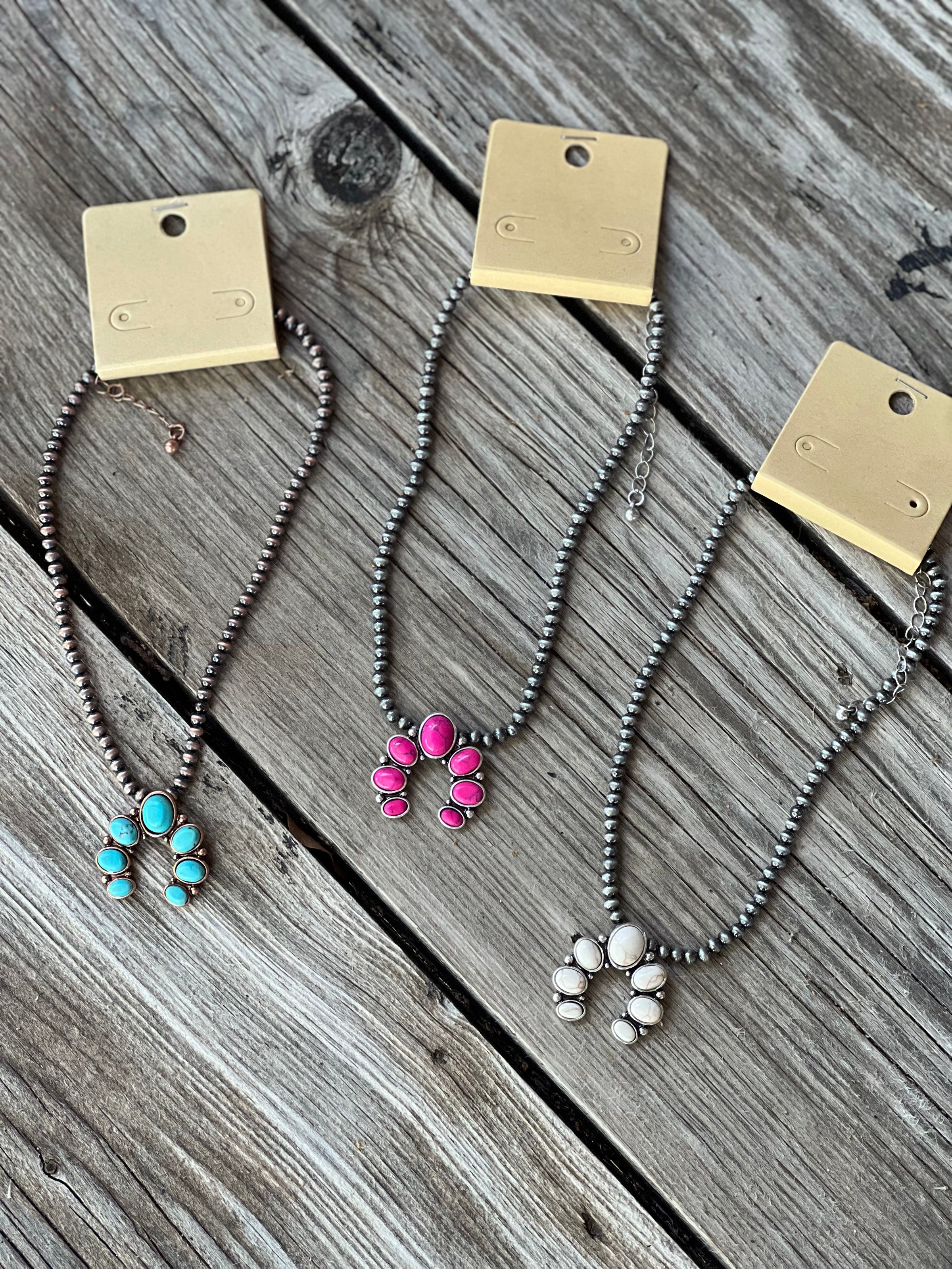 Western Horseshoe Pendant Necklace