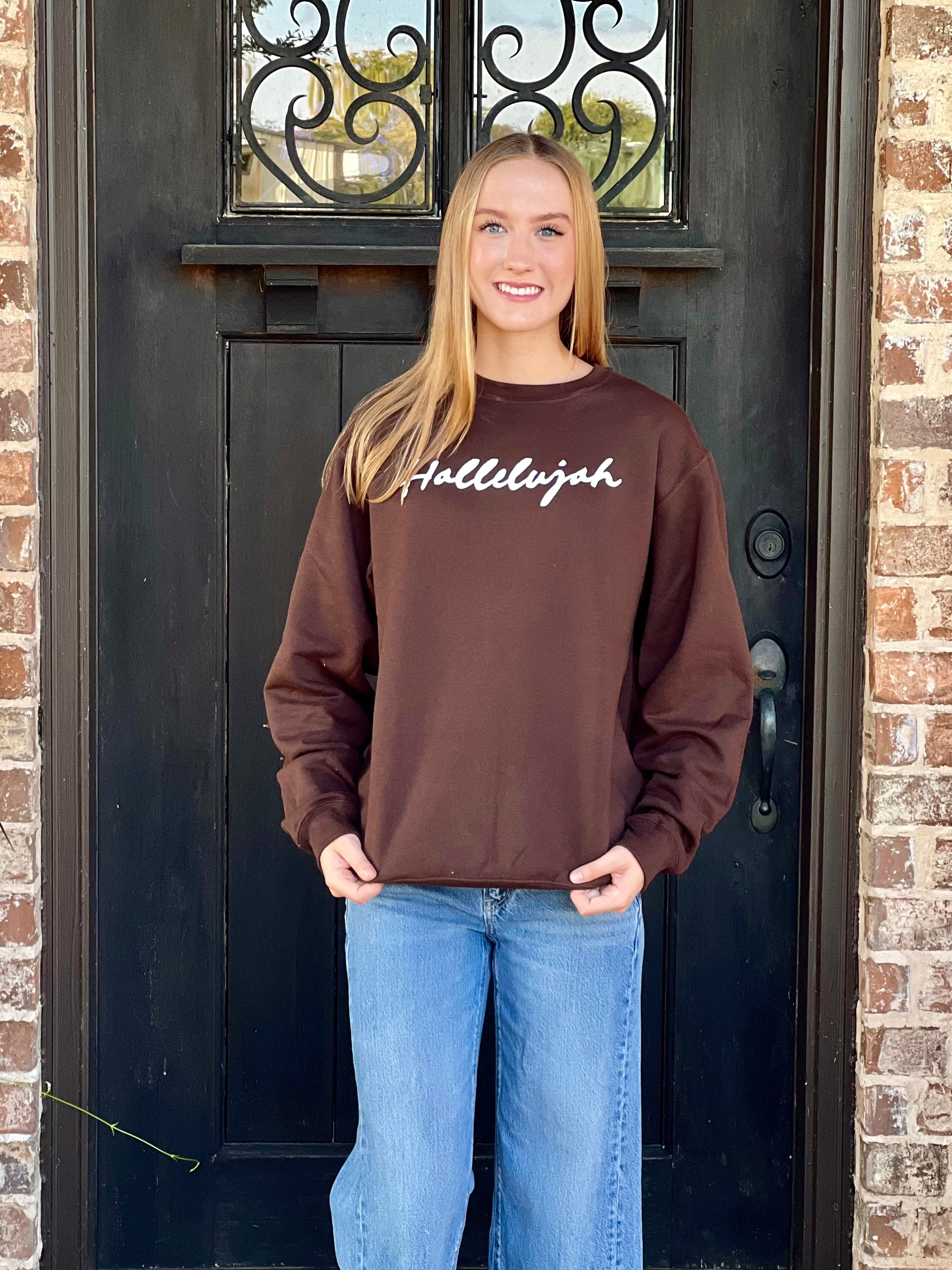 Hallelujah Graphic Sweatshirt