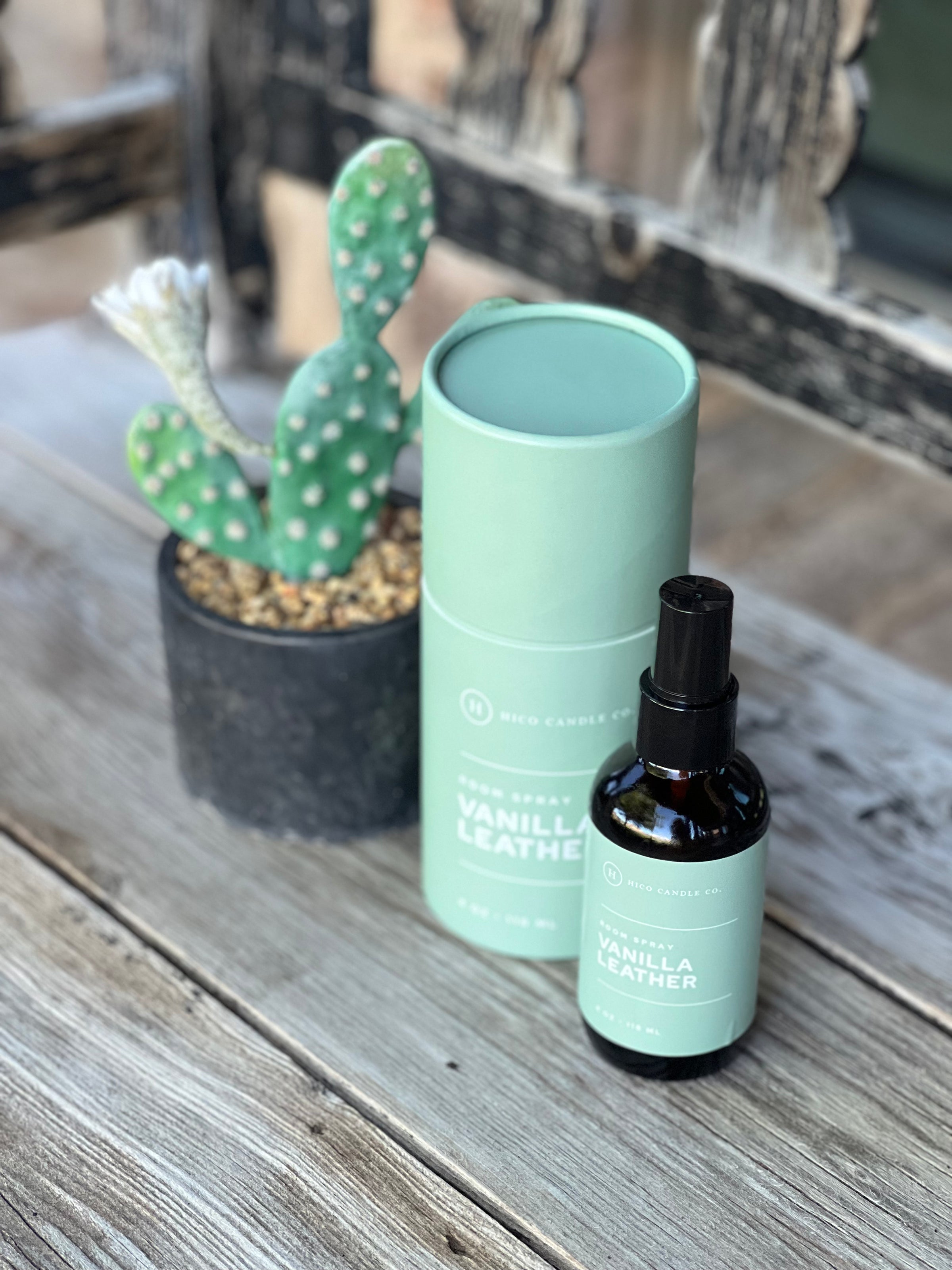 Hico Candle Co | Vanilla Leather Room Spray