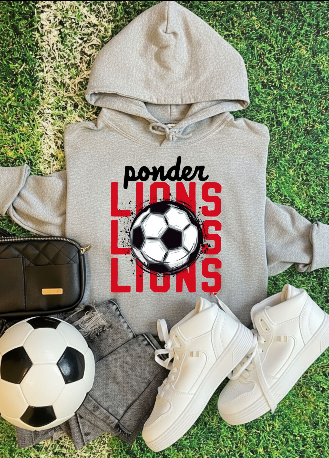 Lions Repeat Soccer Hoodie