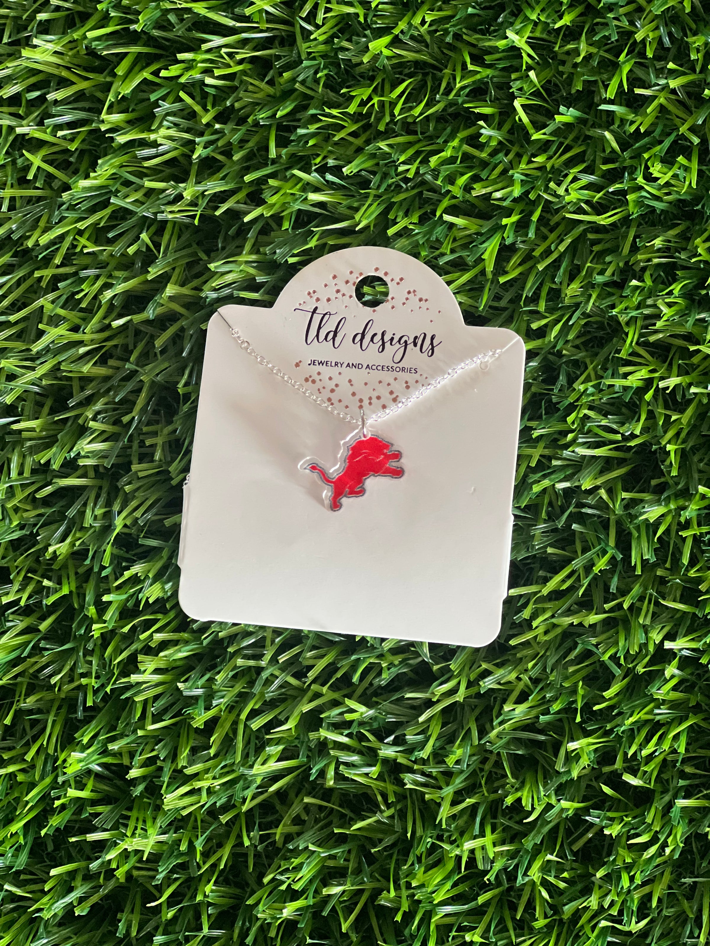 Lion Game Day Necklace