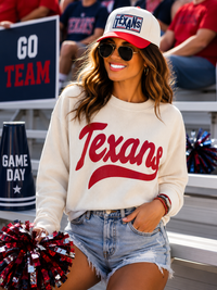 Corded Texans Pullover