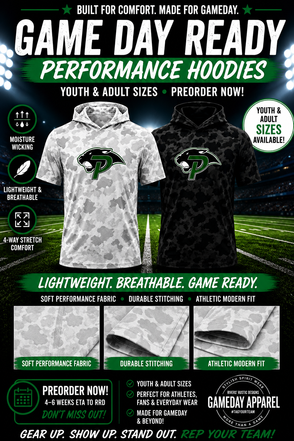 PREORDER | Paradise Camo Performance Hoodie