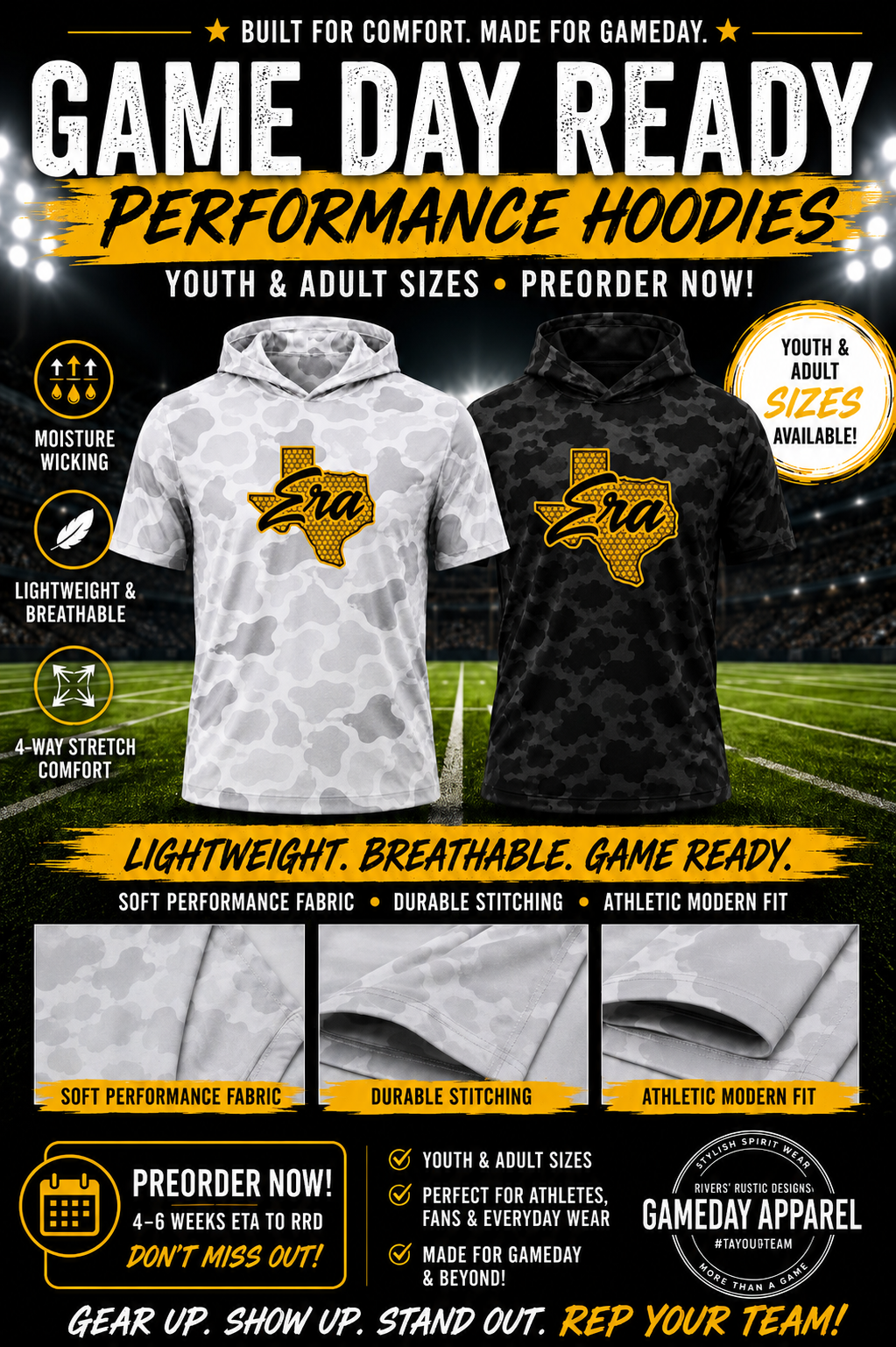 PREORDER | Era Camo Performance Hoodie