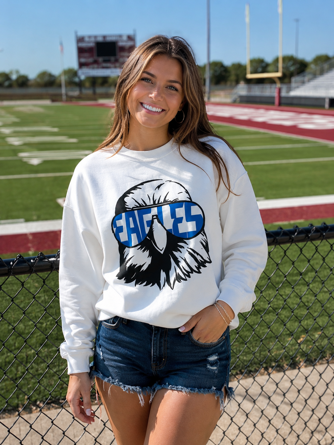 Eagles Sunglasses Sweatshirt