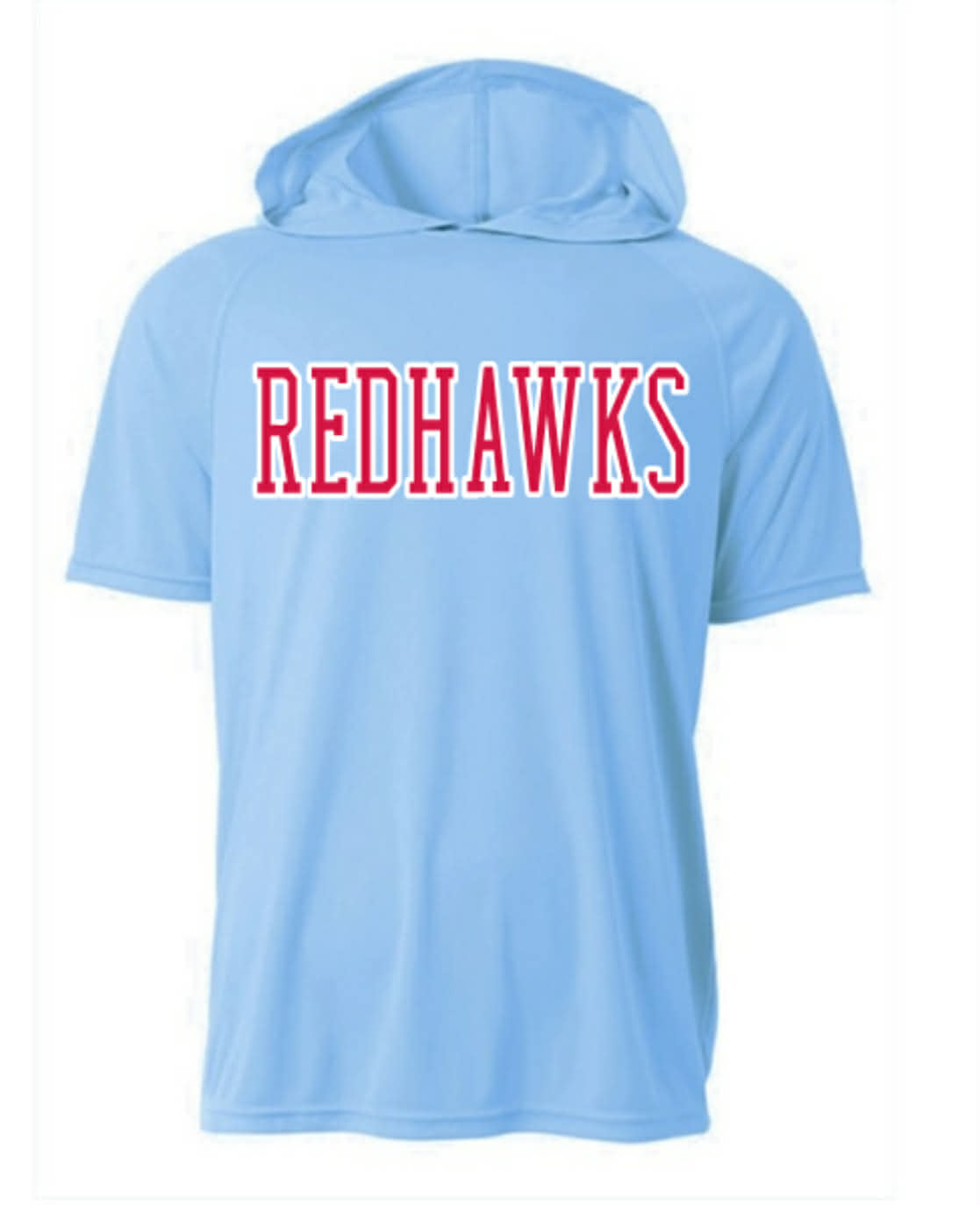 Redhawks Carolina Blue Hooded DriFit