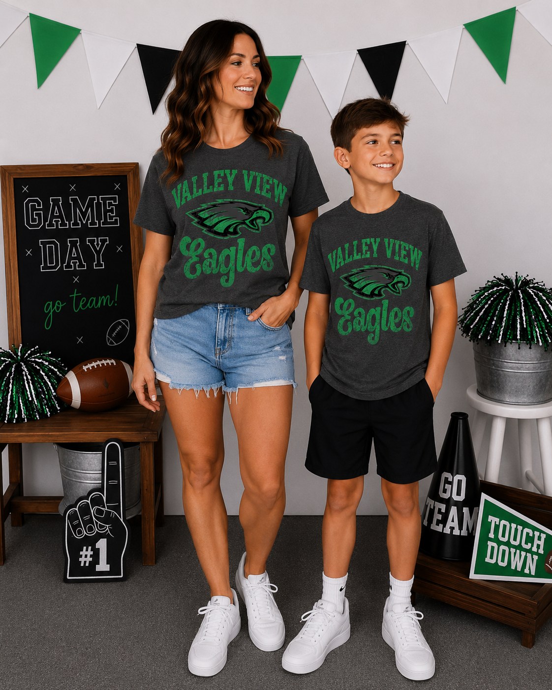 Valley View Eagles Vintage Style Tee
