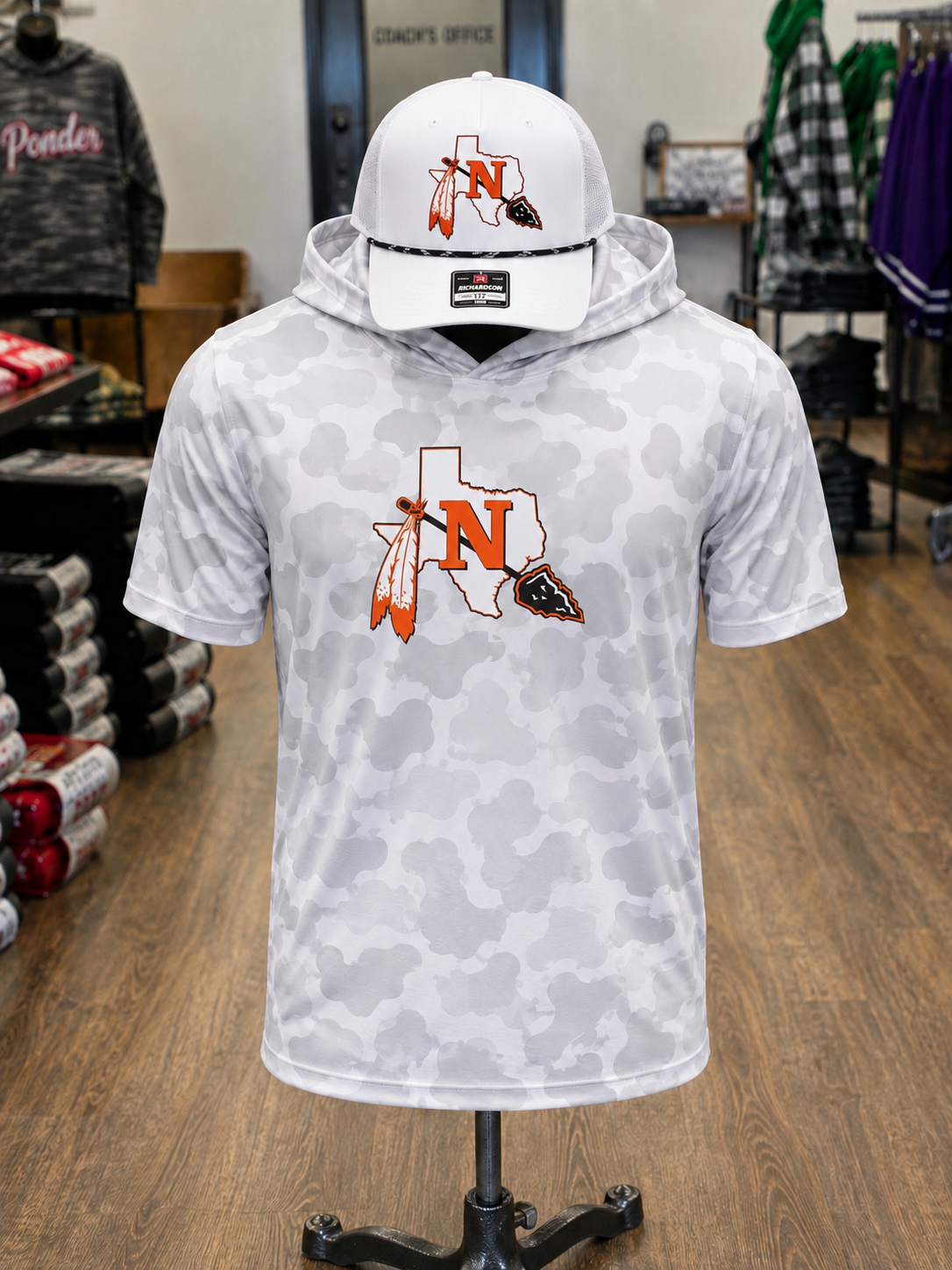 Nocona Camo Performance Hoodie