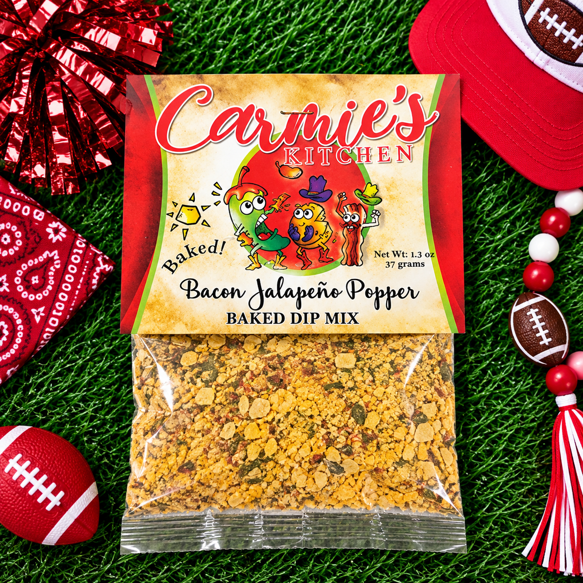 Baked Bacon Jalapeno Popper Dip Mix