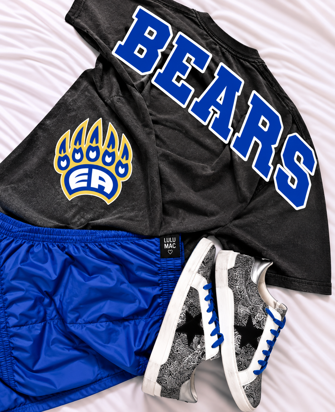 PREORDER | Bears Oversized Print Side Mascot Tee *ETA 3-4weeks