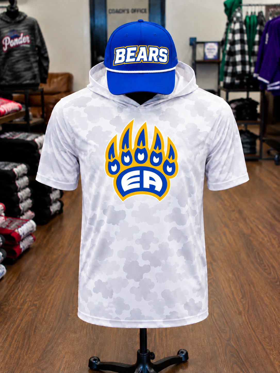 PREORDER | Bears Camo Performance Hoodie