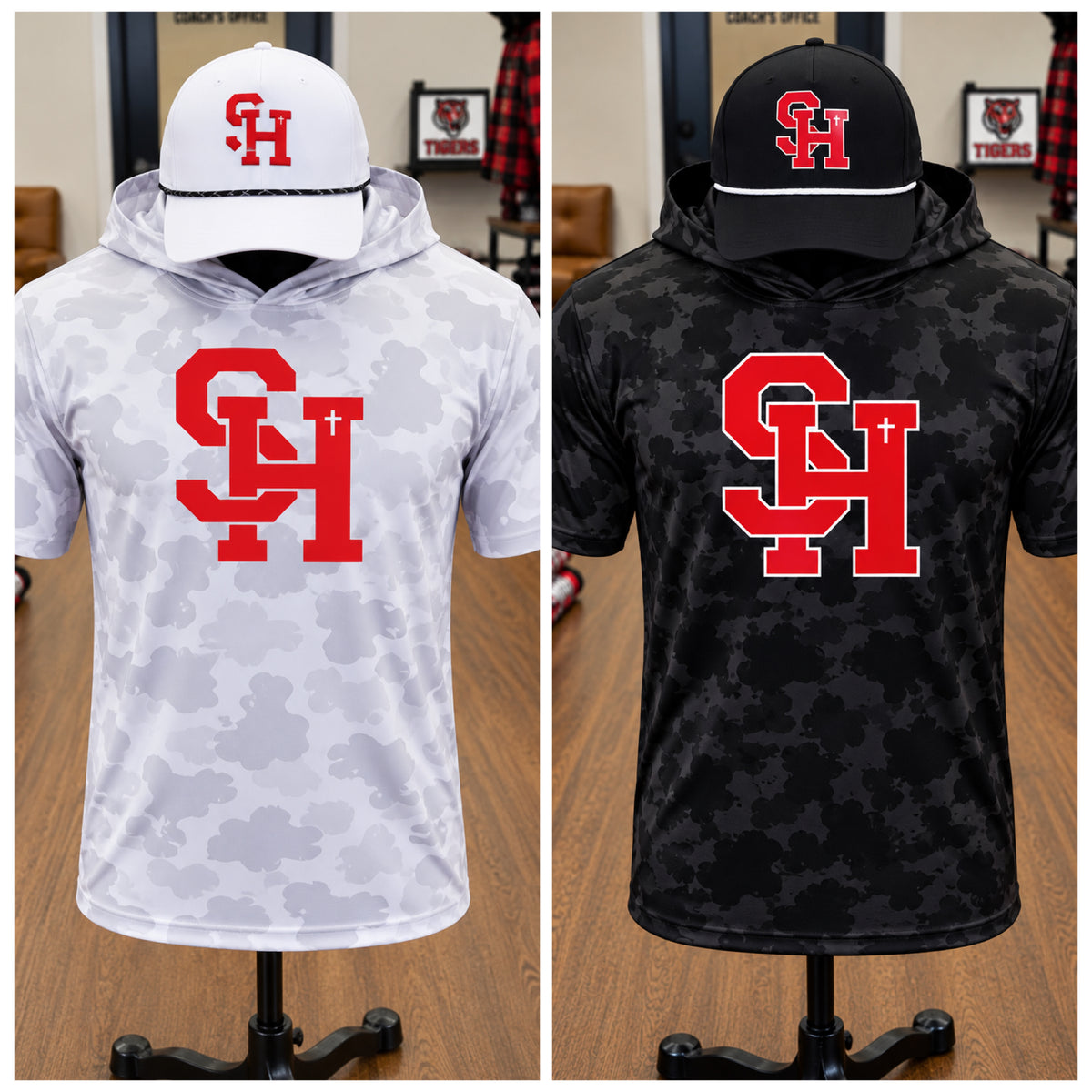 PREORDER | Sacred Heart Camo Performance Hoodie *ETA 3-4Weeks