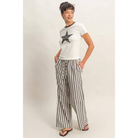 Star Graphic Crew Neck T-Shirt