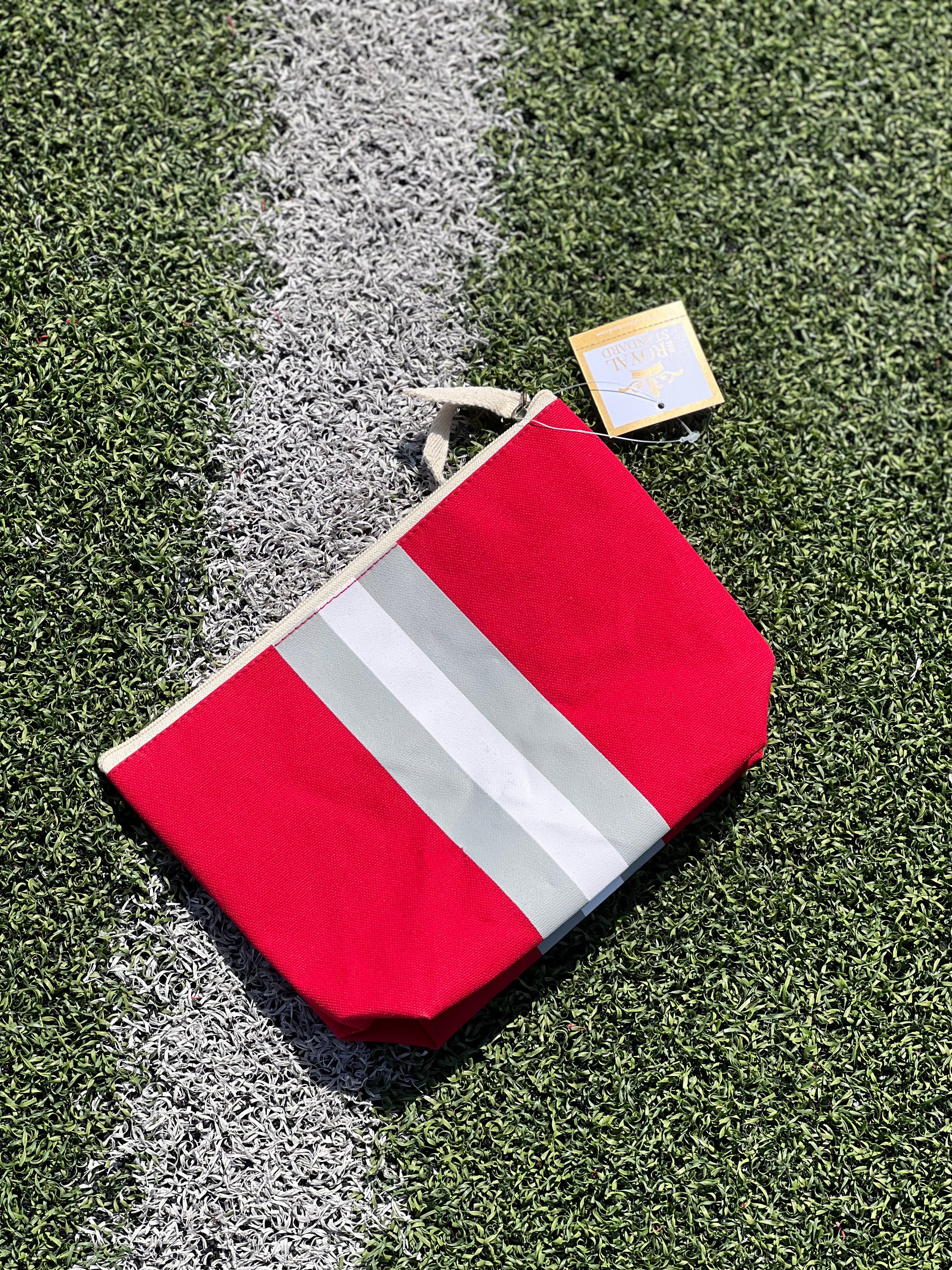Campus Stripe Cosmetic Red/White/Grey