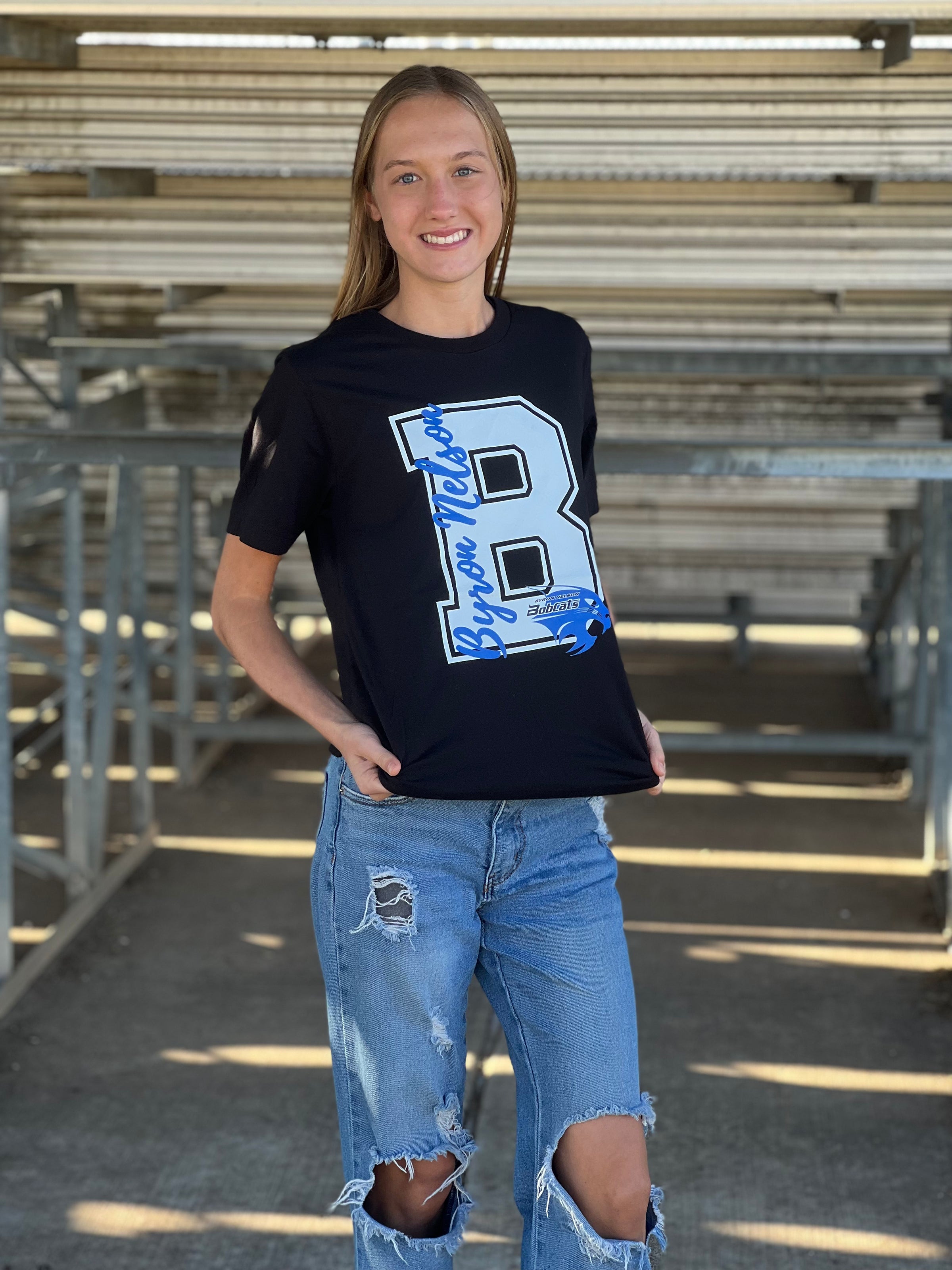 Byron Nelson Bobcats Varsity B Tee