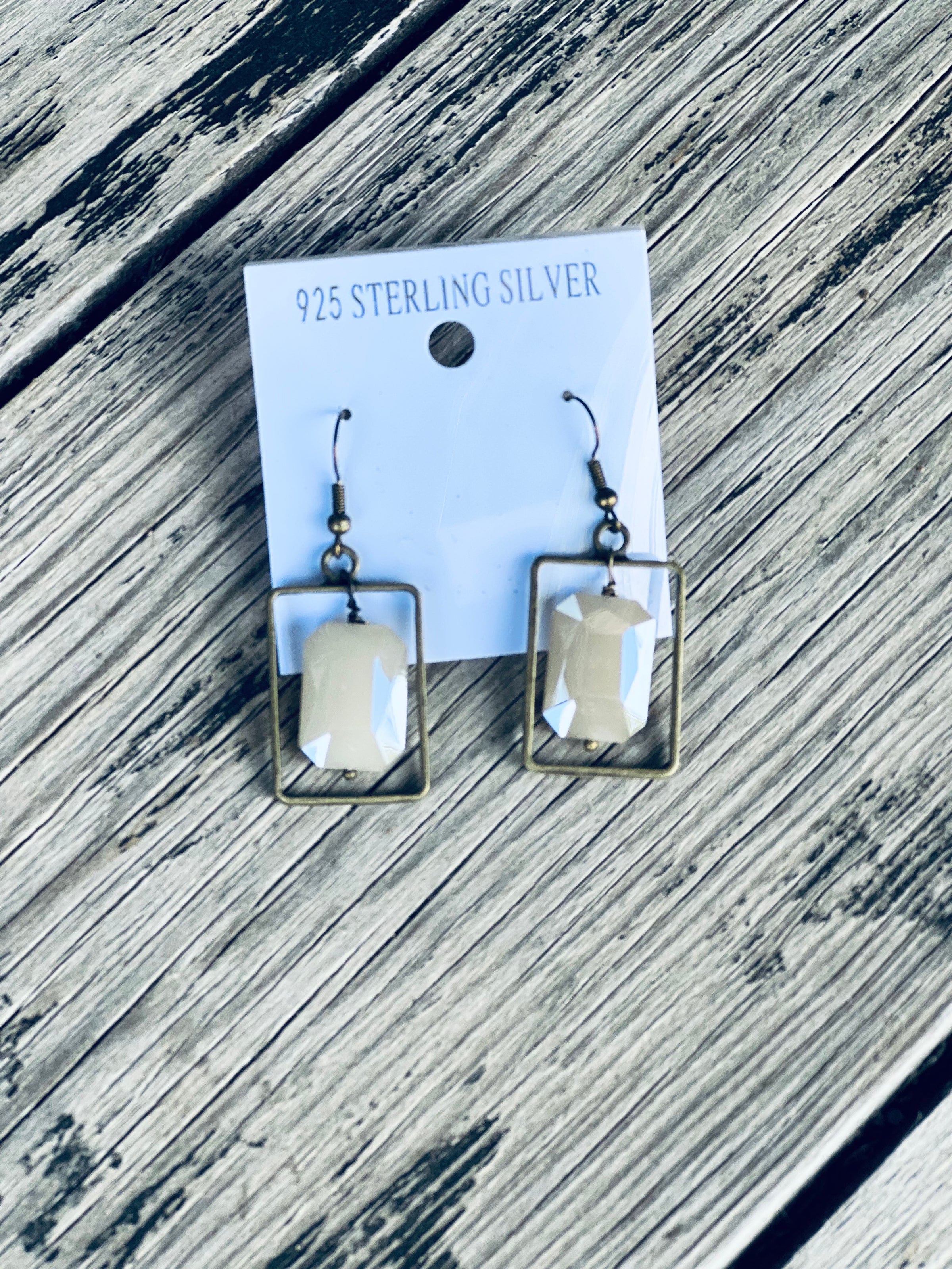 Vintage Inspired Crystal Square Inserts