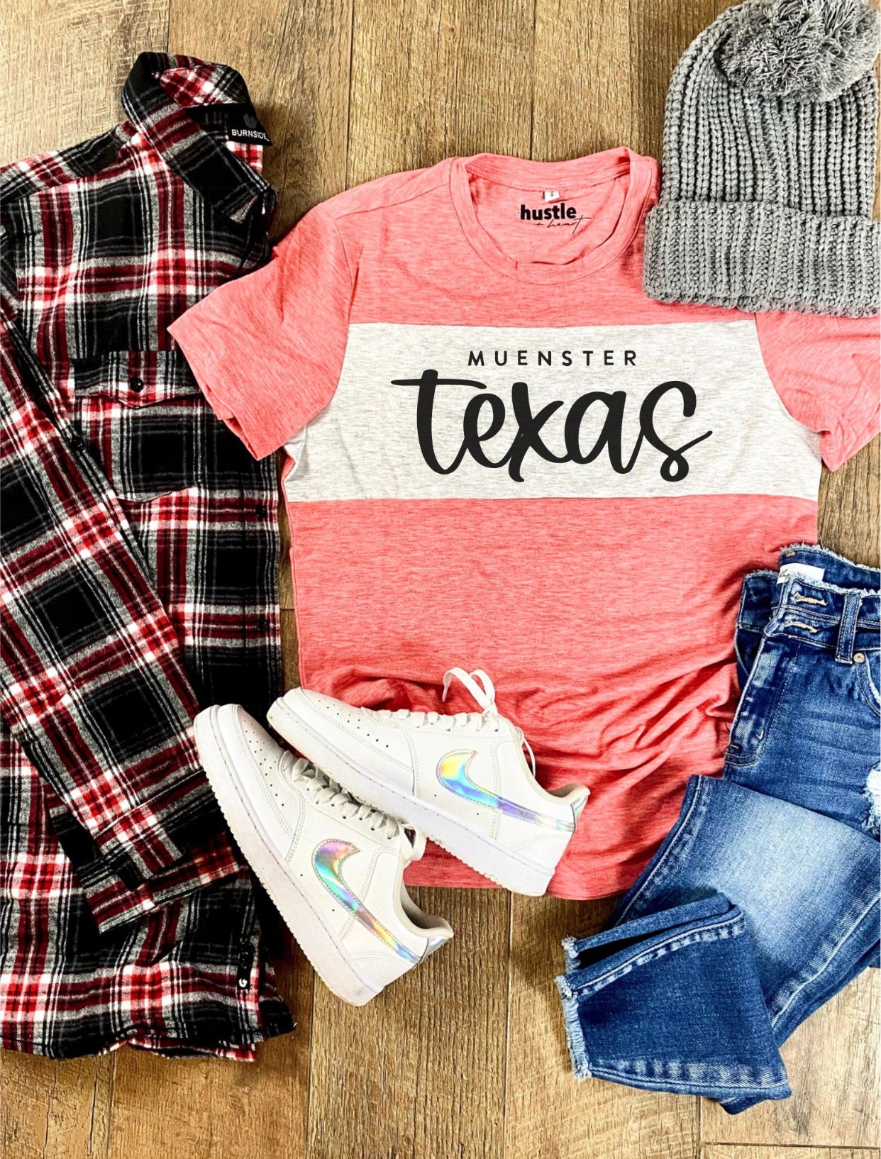 Muenster, Texas Custom Varsity Tee