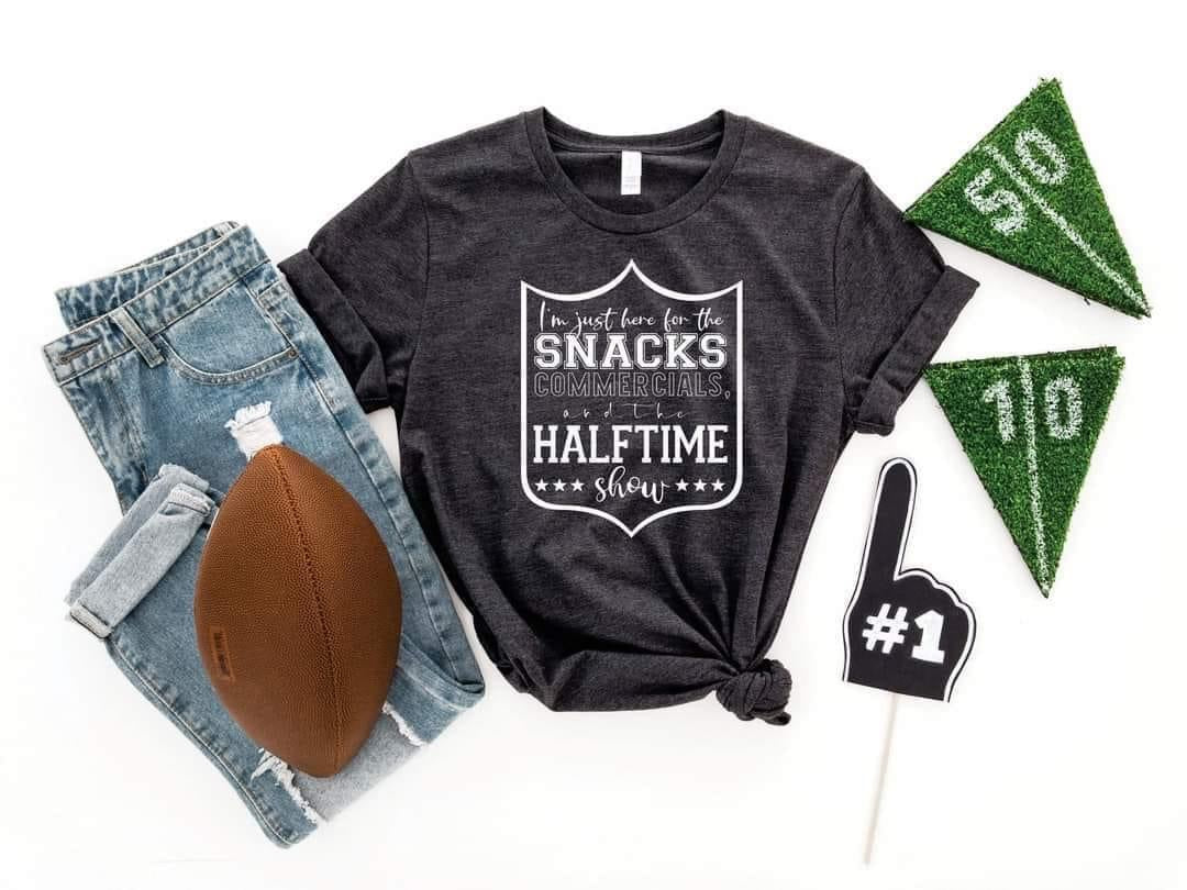Snacks • Commercials & Halftime Tee