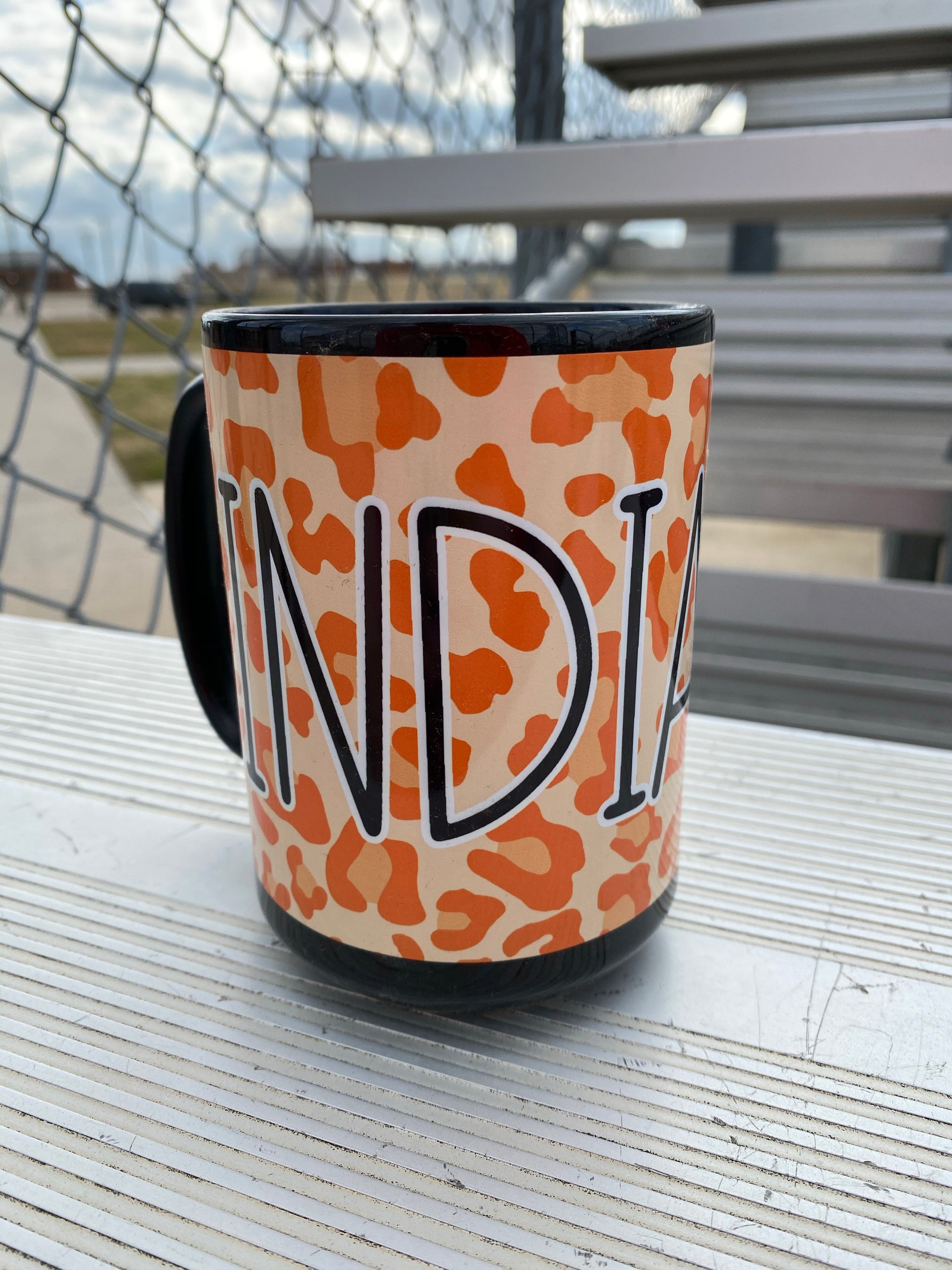 INDIANS Leopard Wrap Spirit Coffee Mug