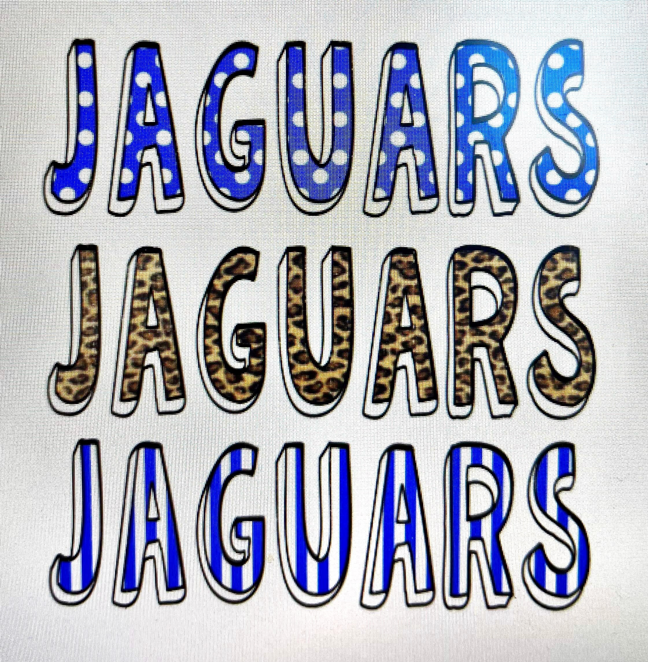 Jaguars Polka & Stripe Spirit Tee