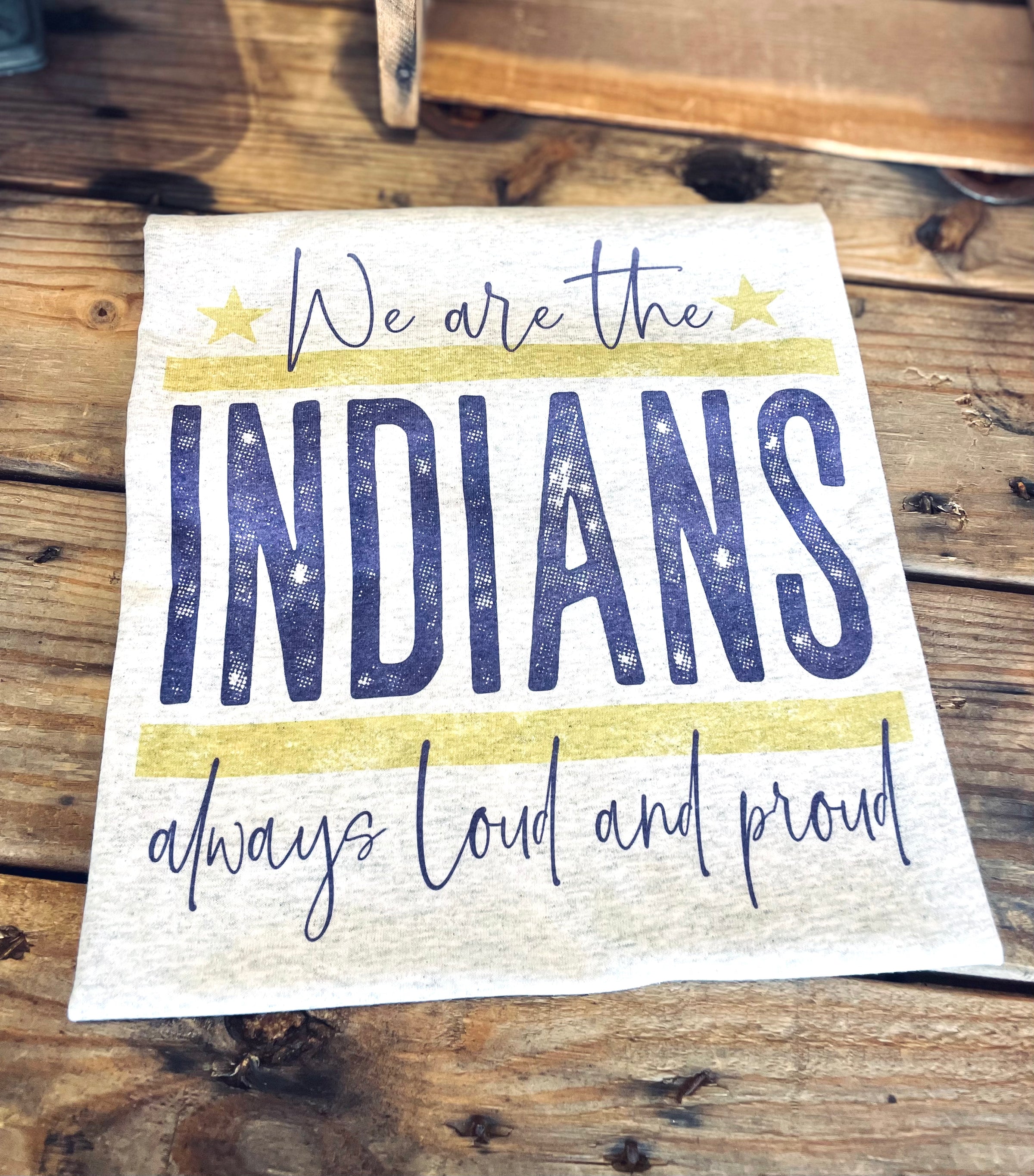 Indians Loud & Proud Tee