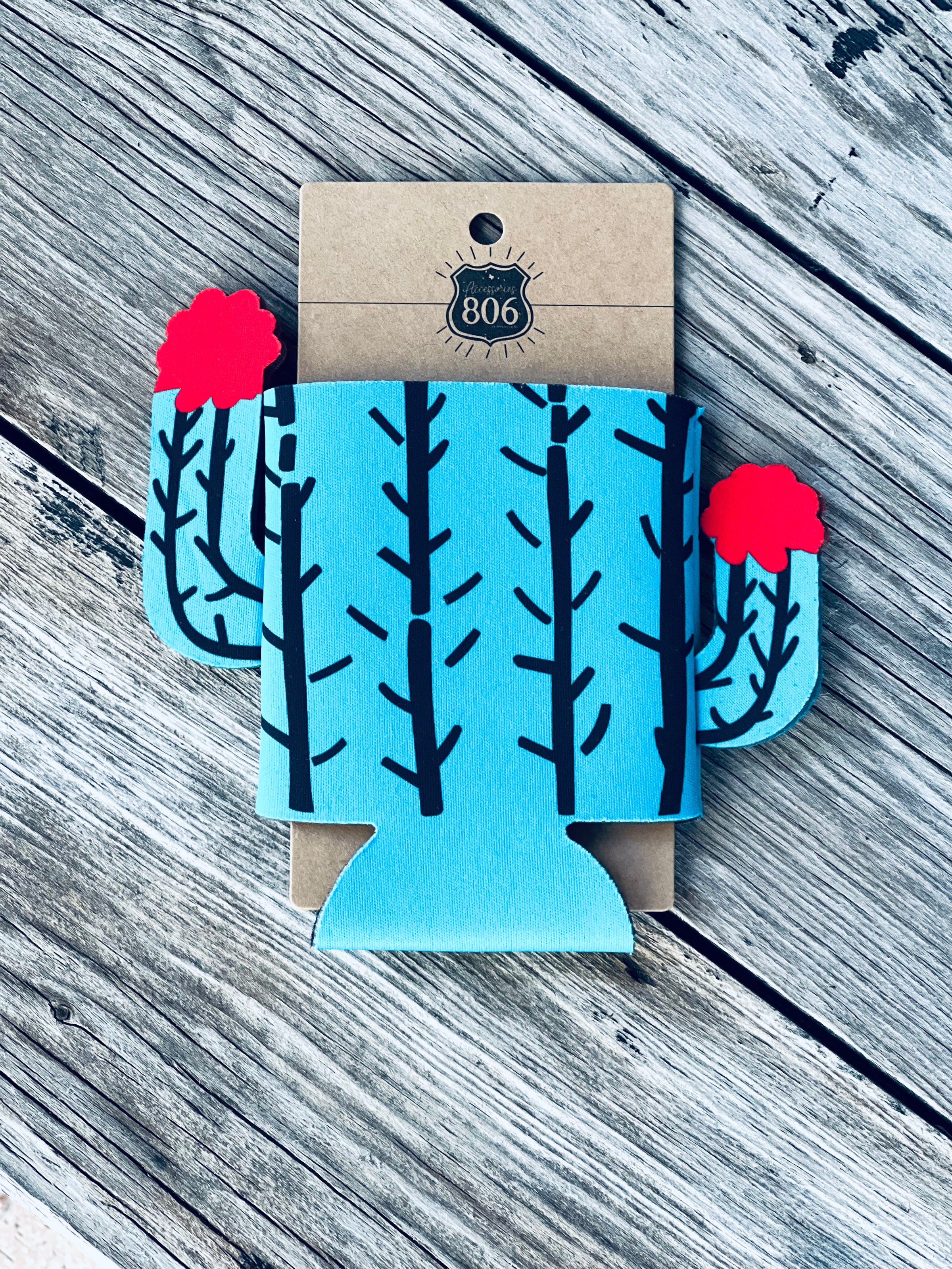 Prickly Pear Cactus Can Cooler