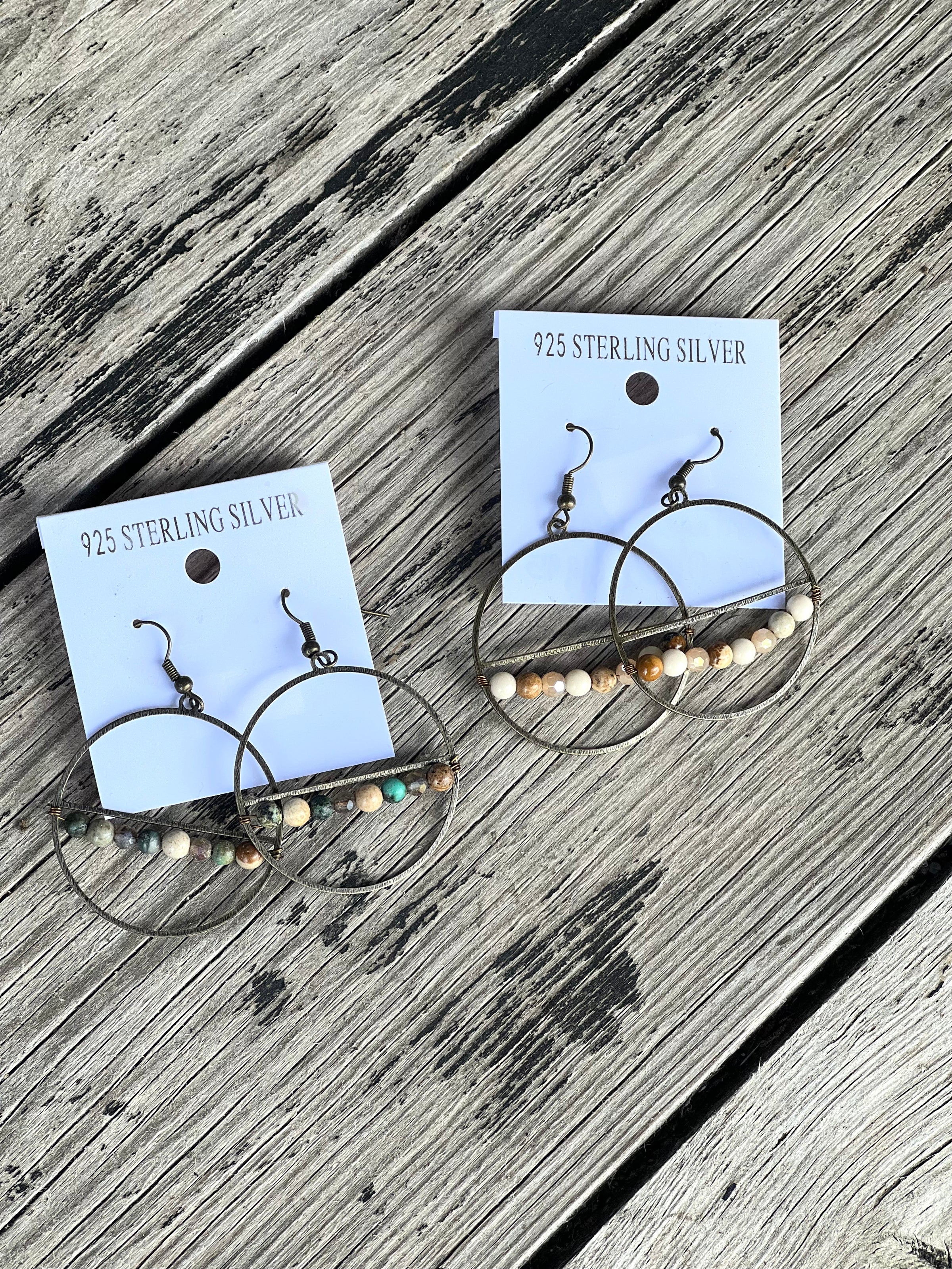 Vintage Inspired Meg Divide Hoops