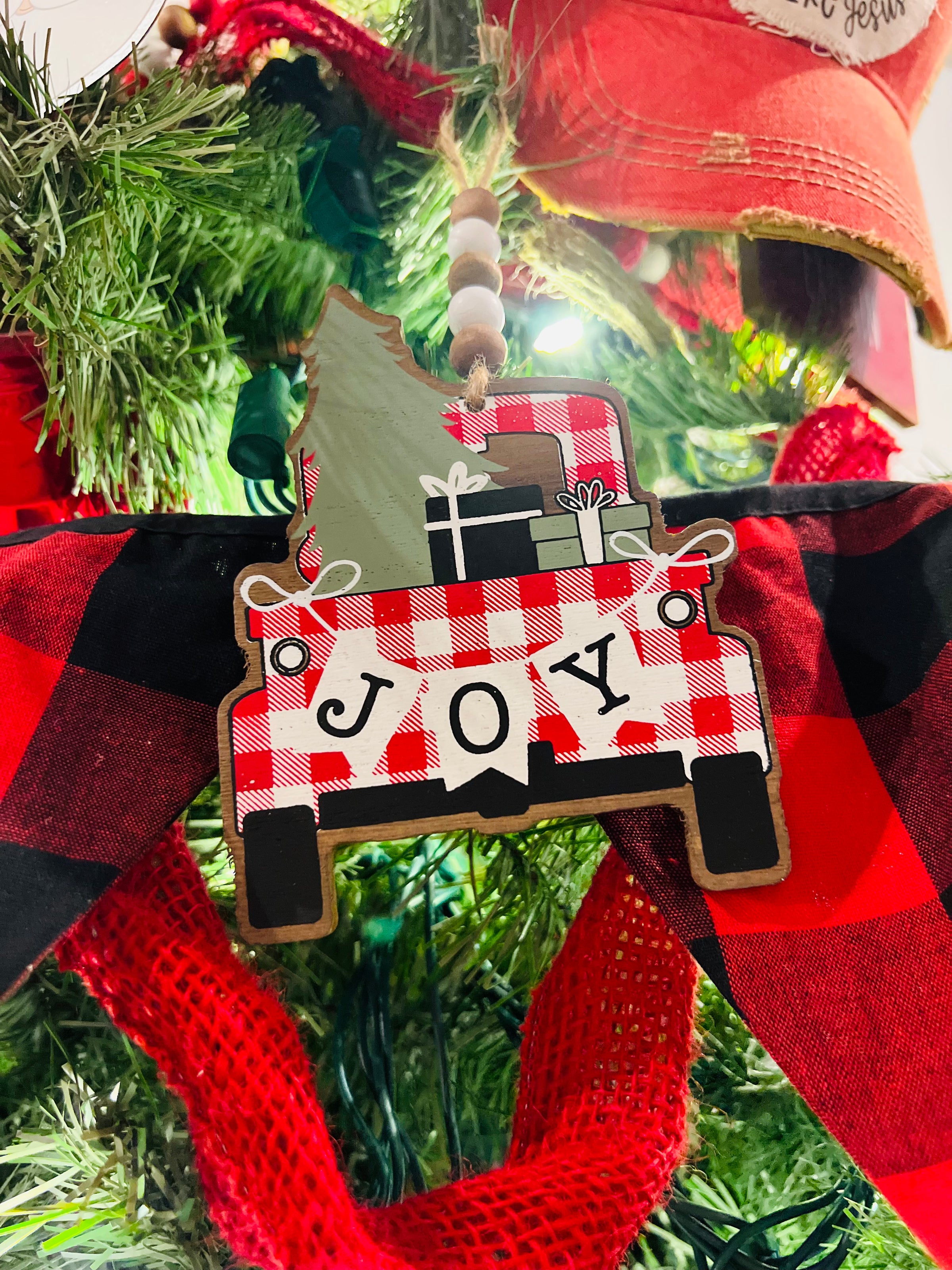 Joy Truck Ornament
