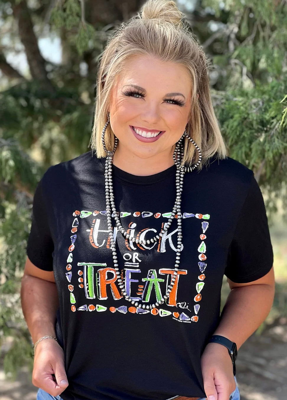 Callie Ann’s Trick or Treat Tee (Youth & Adult)
