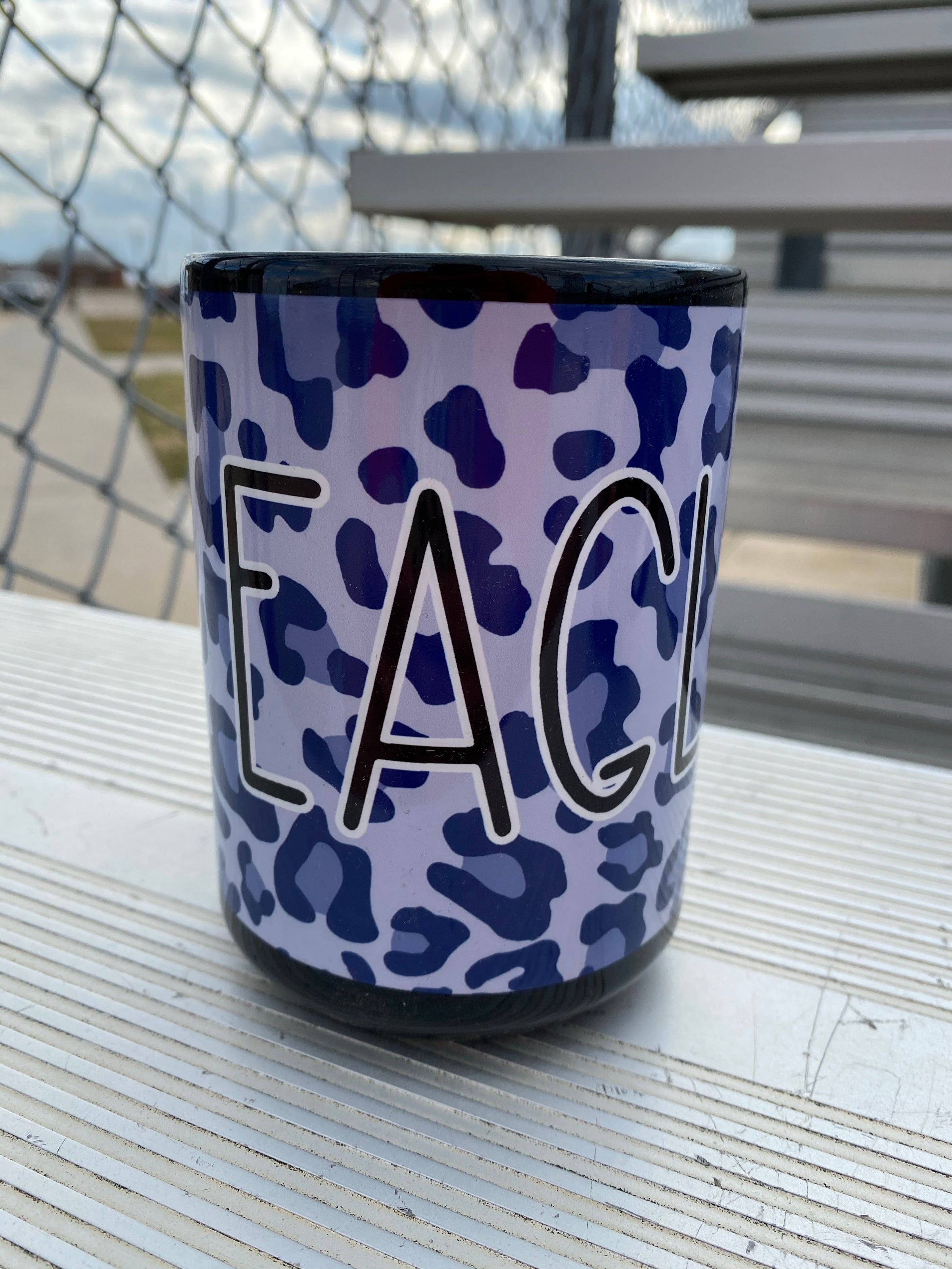 BLUE EAGLES Leopard Wrap Spirit Coffee Mug