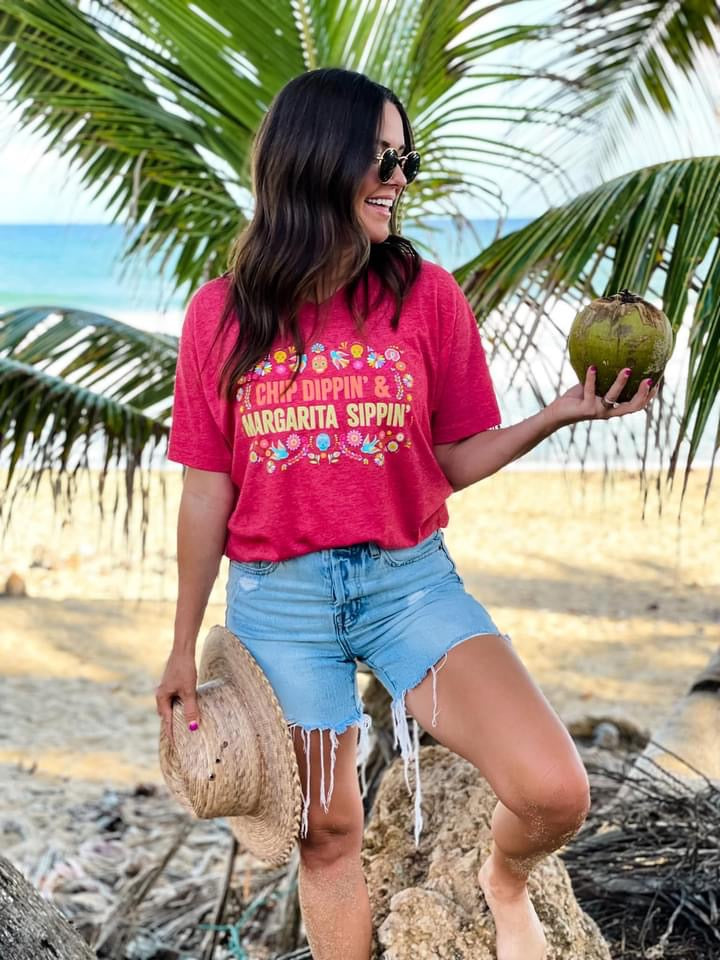 Chip Dippin’ Margarita Sippin’ Tee
