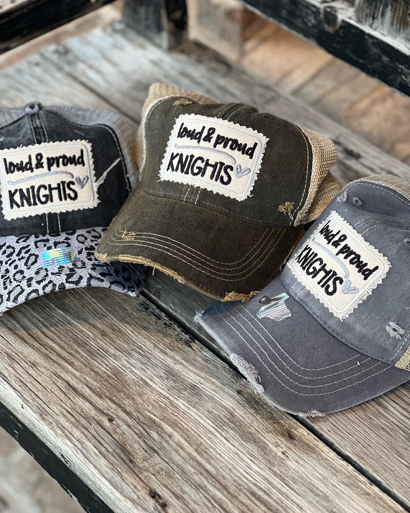 Loud & Proud Knights Patch Hats